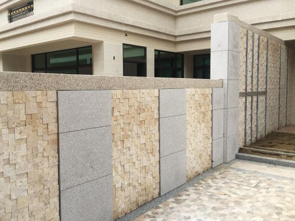 间隔围墙侧面广视角